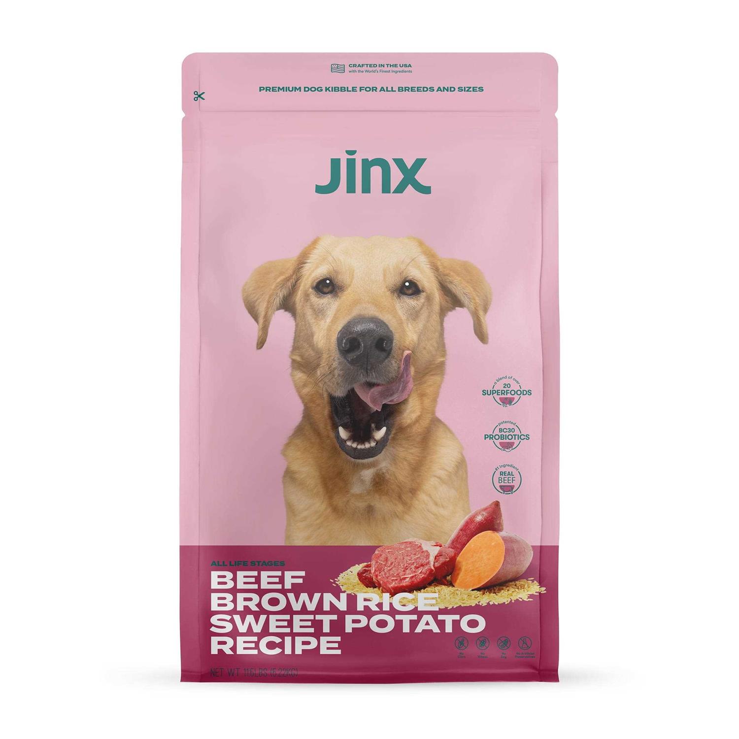 Jinx Beef Brown Rice & Sweet Potato Dry Dog Food