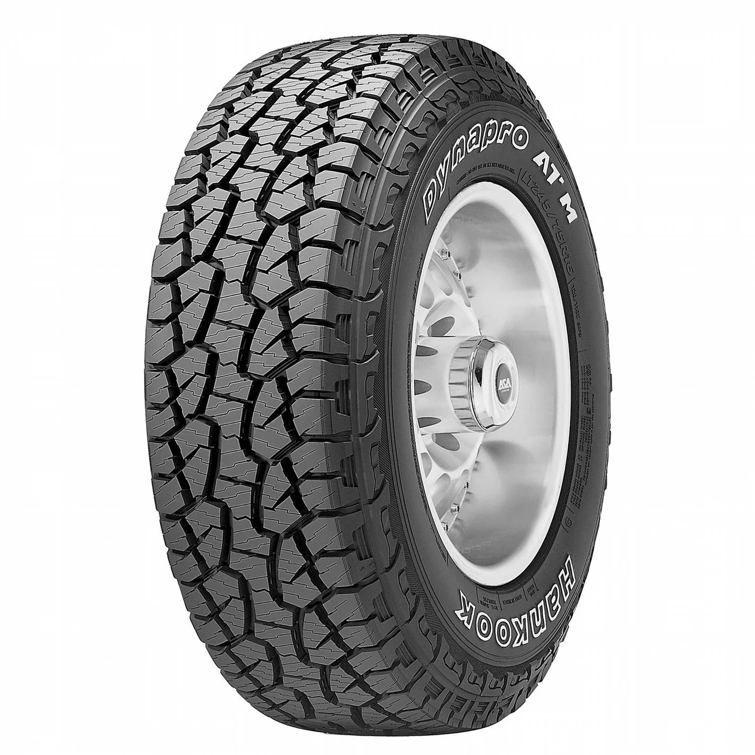 Hankook Dynapro ATM (RF10) All Terrain P265/75R16 114T Light Truck Tire Fits: 1996-99 Chevrolet Tahoe Base. 2006-07 Hummer H3 Base