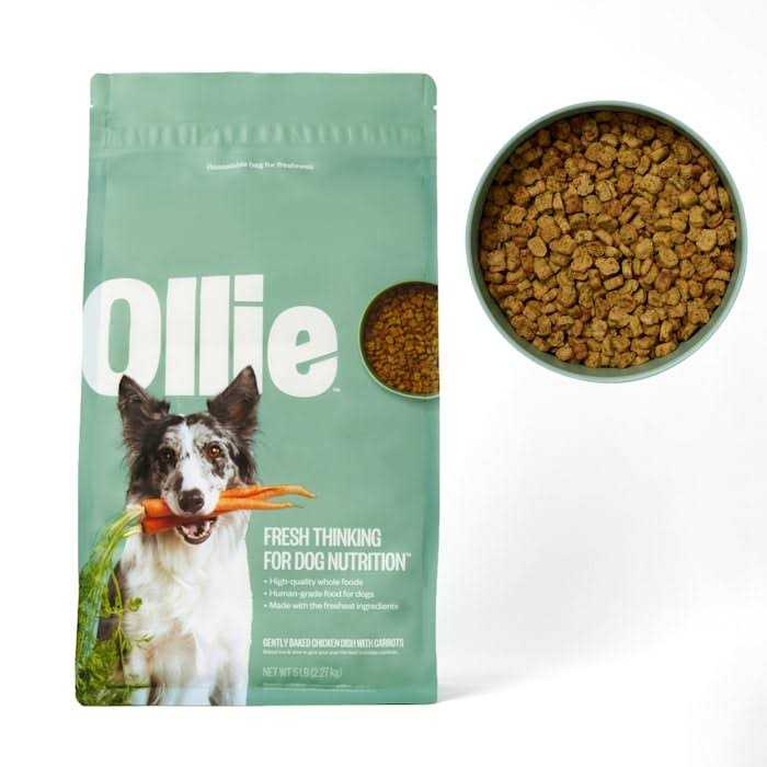 Ollie Baked Chicken Dish with Carrots Dry Dog Food
