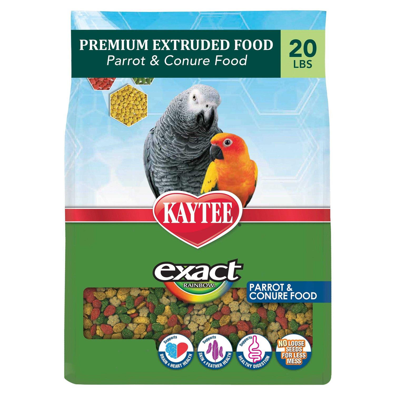 Kaytee Exact Rainbow Parrot Conure Food