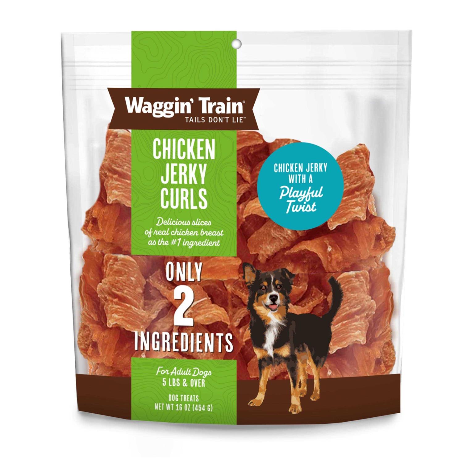 Waggin’ Train Chicken Jerky Curls Dog Treats