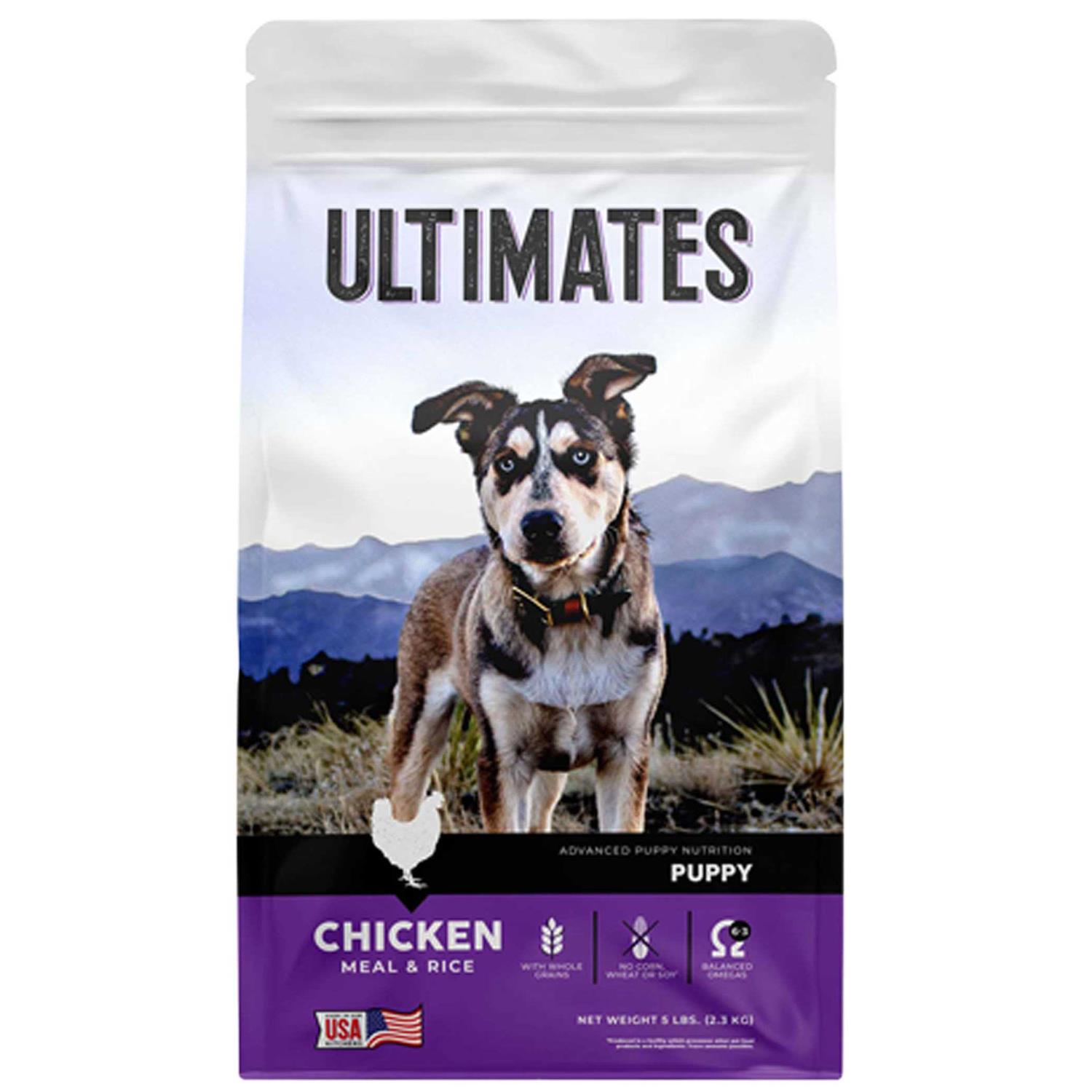 Ultimates Puppy Chicken Meal & Rice Dry Dog Food