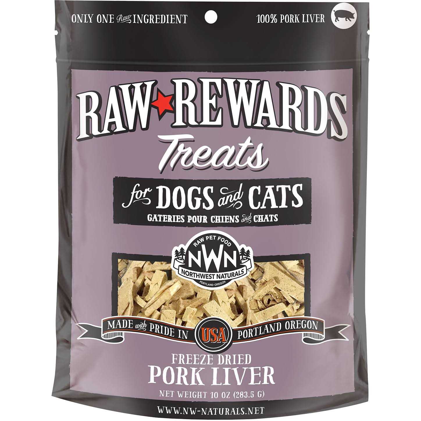 Northwest Naturals Freeze Dried Raw Liver Treats