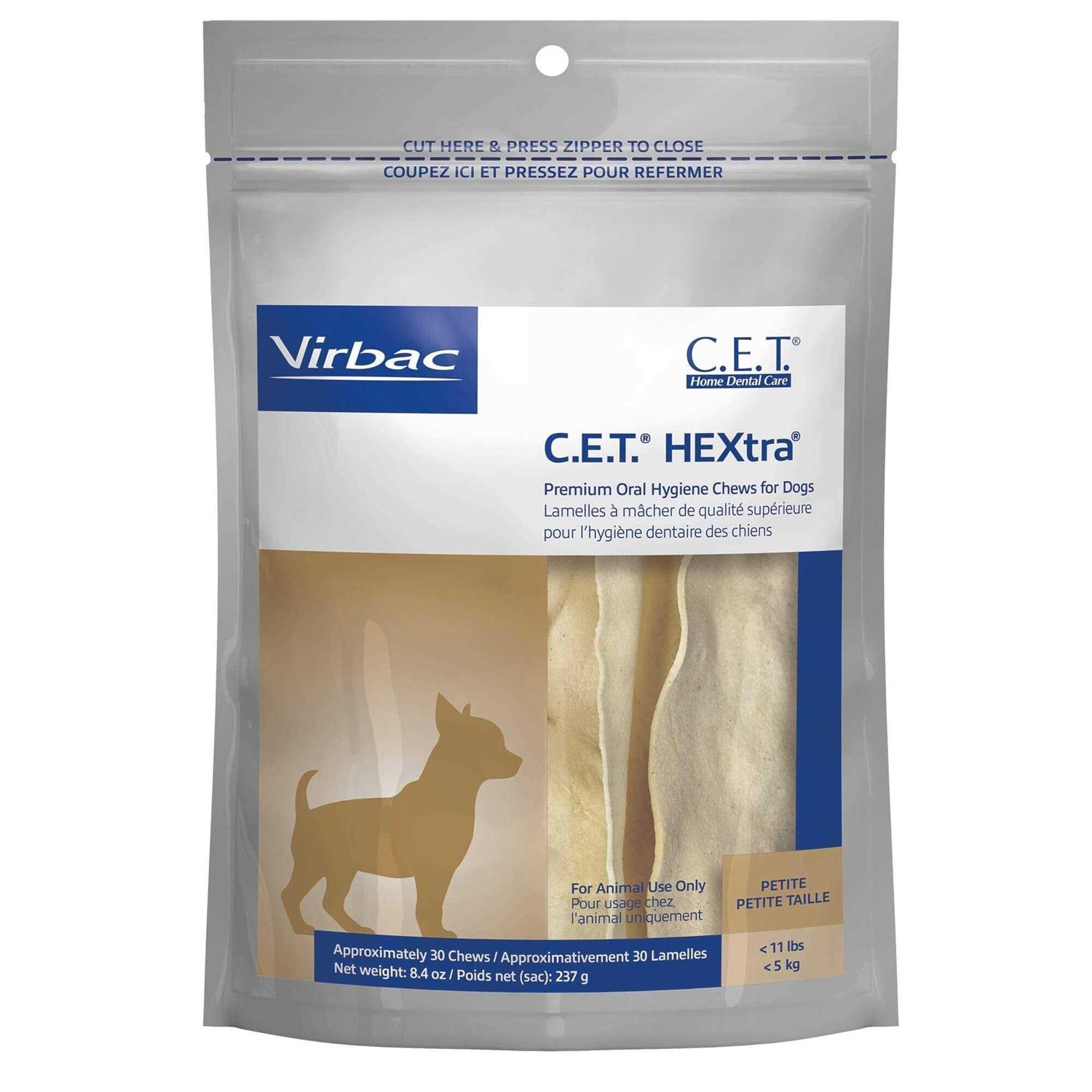 Virbac C.E.T. HEXtra Premium Chews Dogs