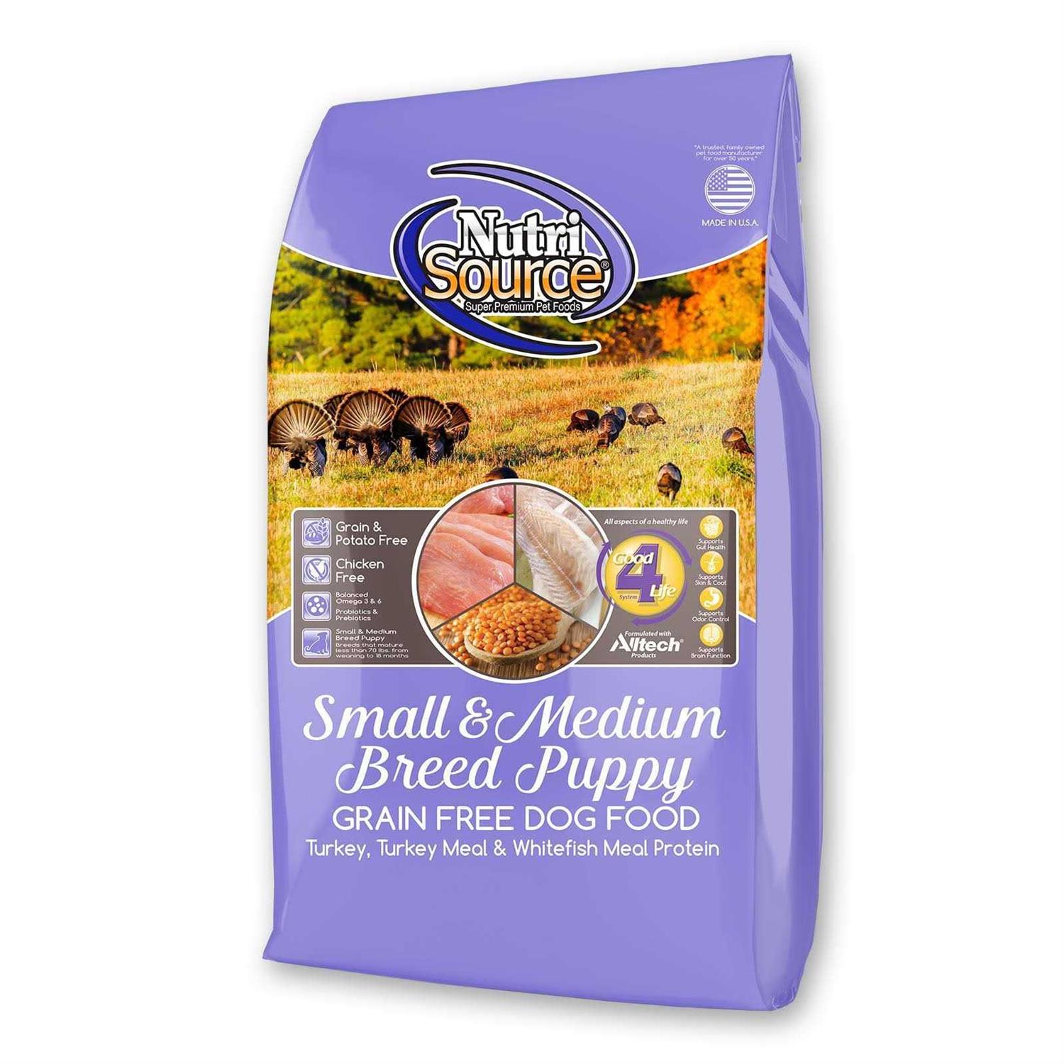 NutriSource Small Bites High Plains Select Grain Free Dog Food