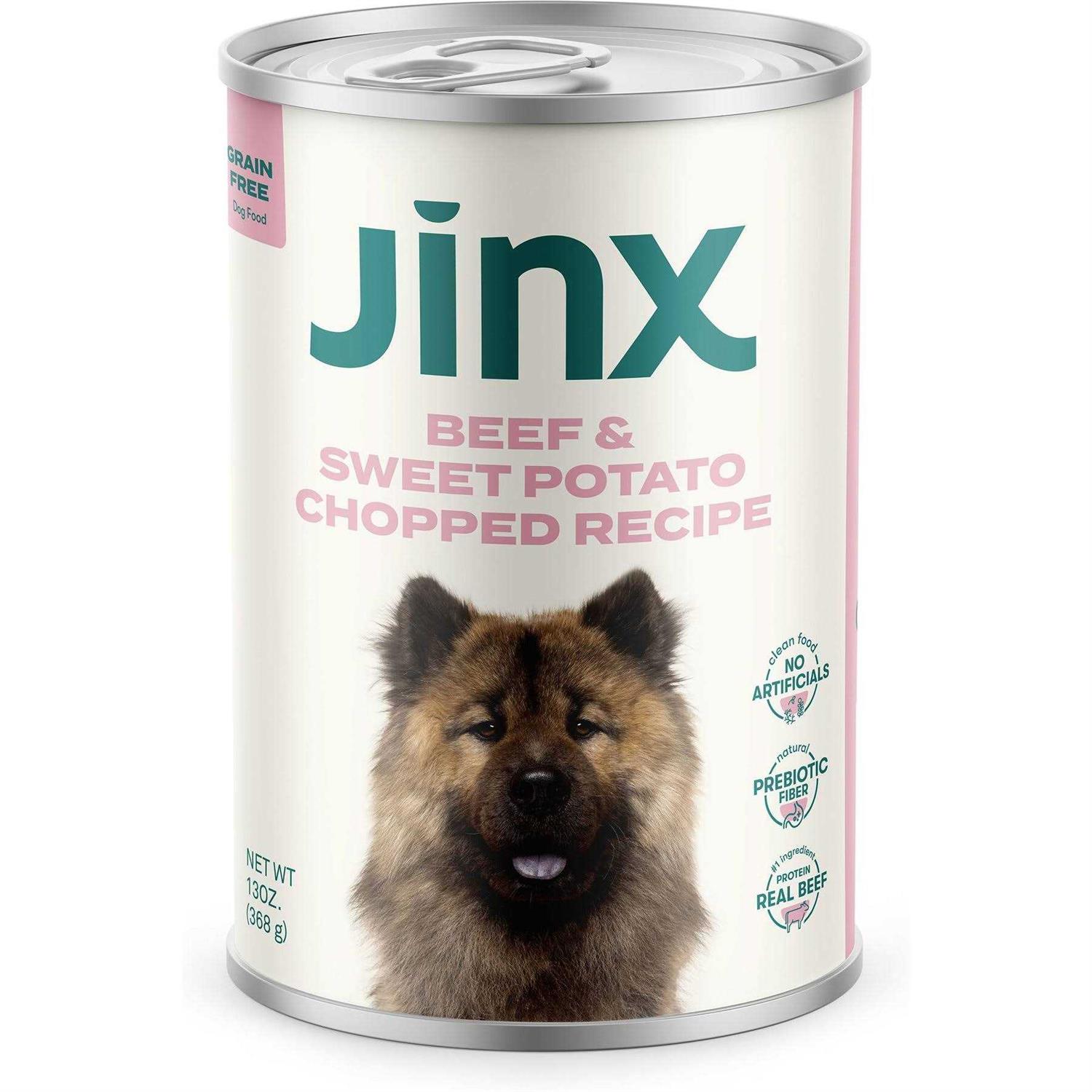 Jinx Grain-Free Sweet Potato Chopped Recipe Wet Dog Food