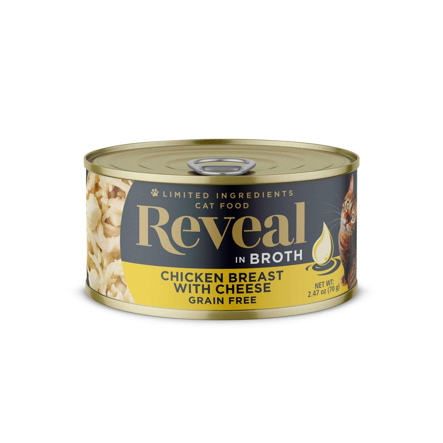 Reveal Grain Free Tuna Fillet Broth Wet Cat Food