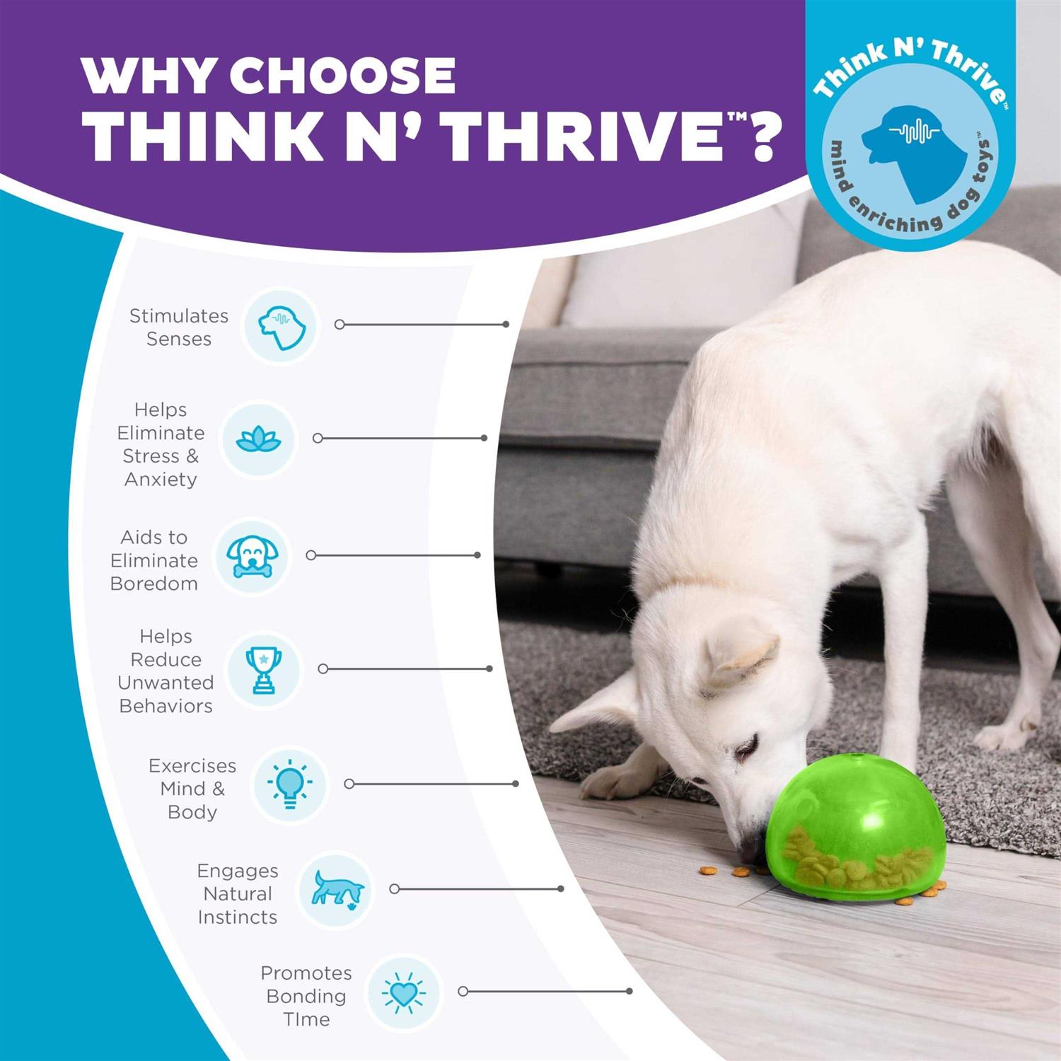 Outward Hound Snoop Interactive Treat Dispensing Dog Toy