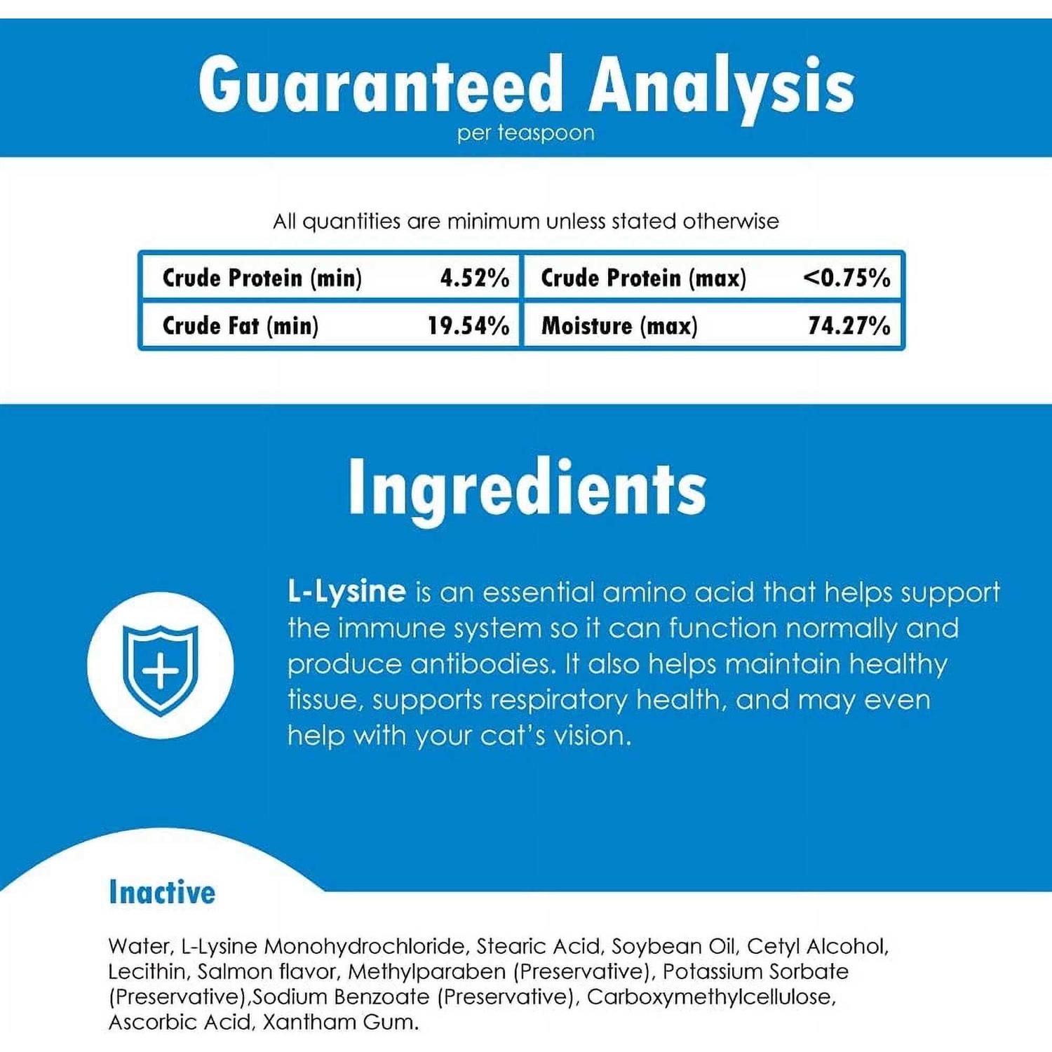 Felisyl L-Lysine Immune System Support Gel for Cats
