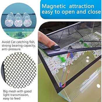 Magnetic Fish Tank lid Cover