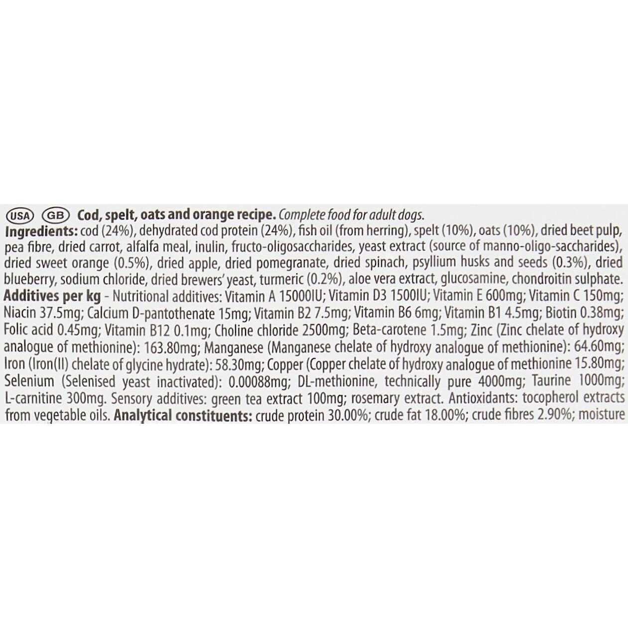 Farmina N&D Ancestral Grain Ocean Cod & Orange Adult Mini Dry Dog Food