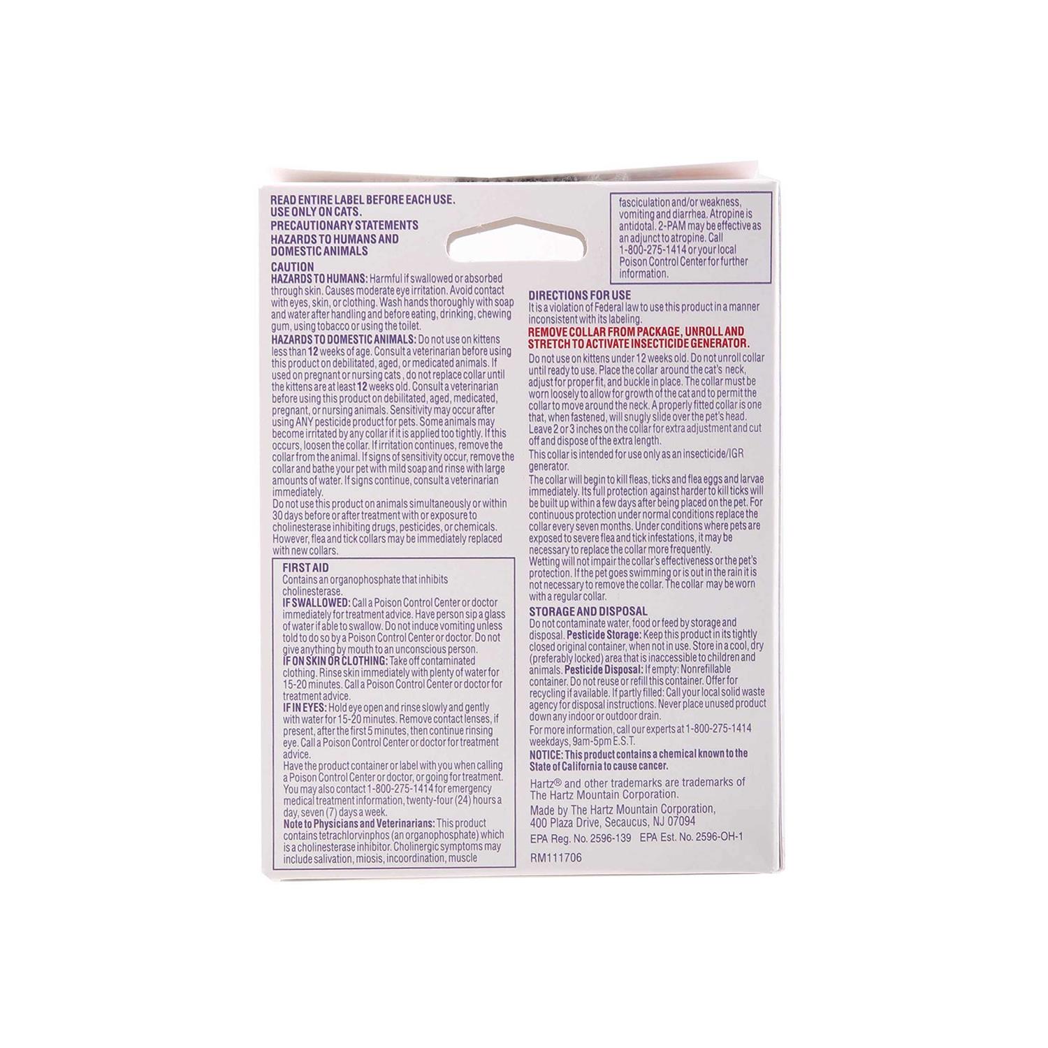 Hartz Ultra Guard Plus Flea & Tick Collar for Cats & Kittens