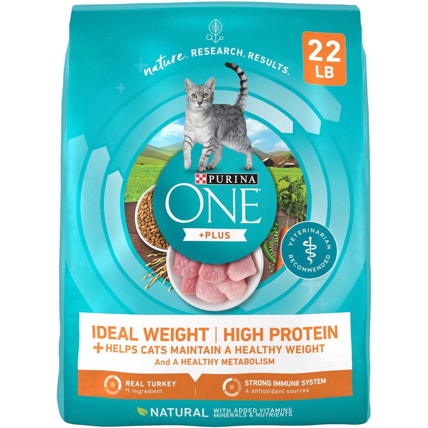 Purina ONE High Protein Healthy Weight Dry Cat Food