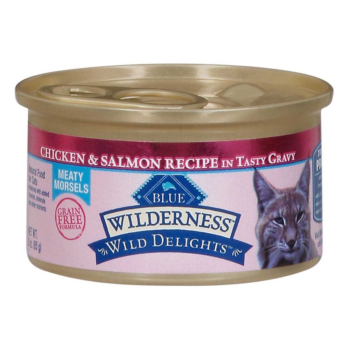 Blue Buffalo Wilderness Wild Delights Cat Food Chicken