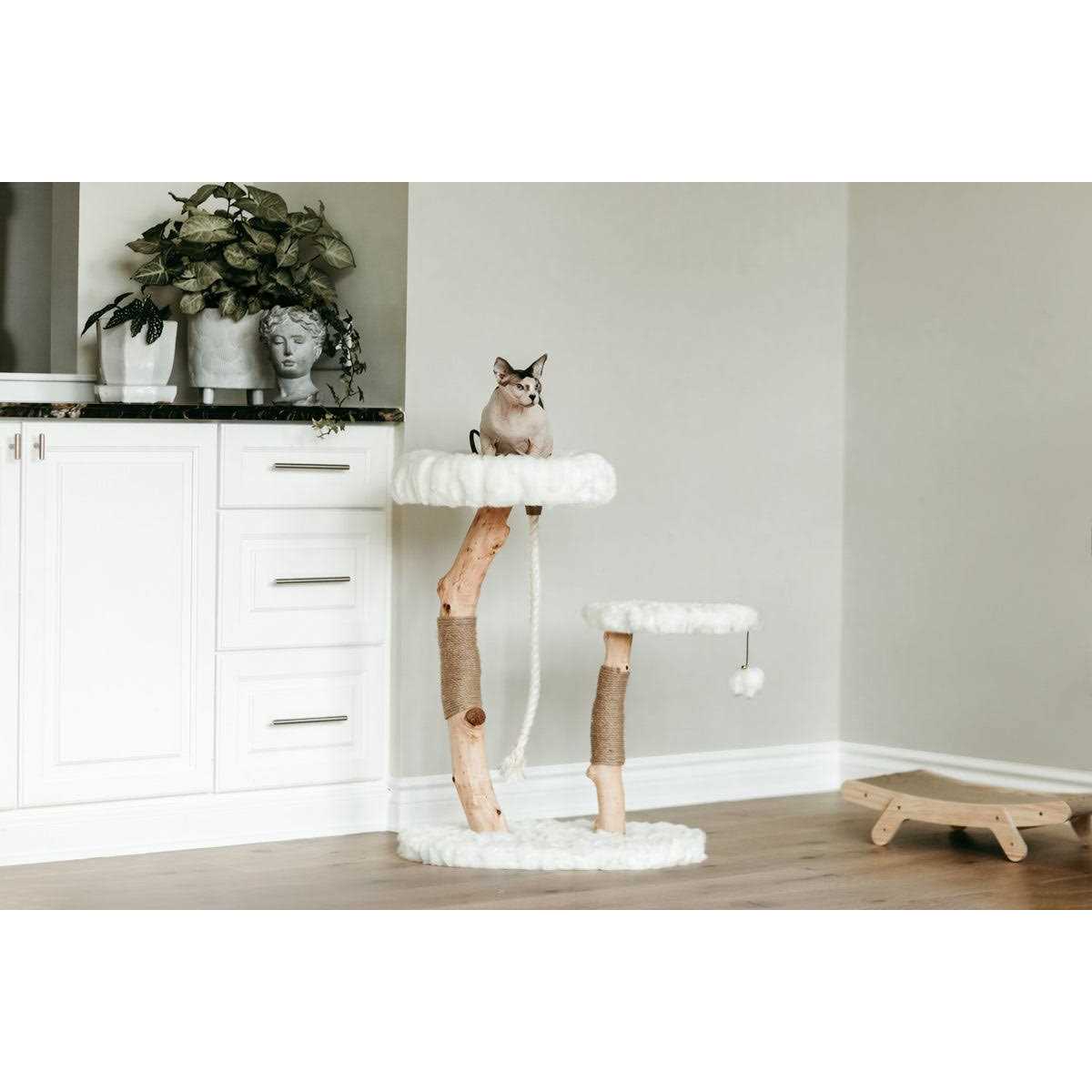 Mau Rizzo Modern Wooden Cat Tree