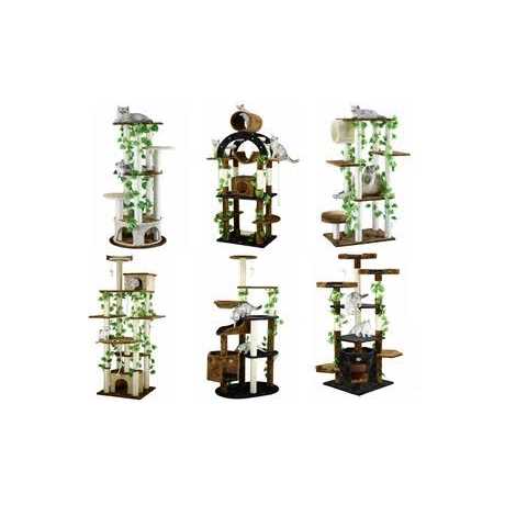 Go Pet Club 61 Forest Cat Tree House Furniture with Leaves F2093