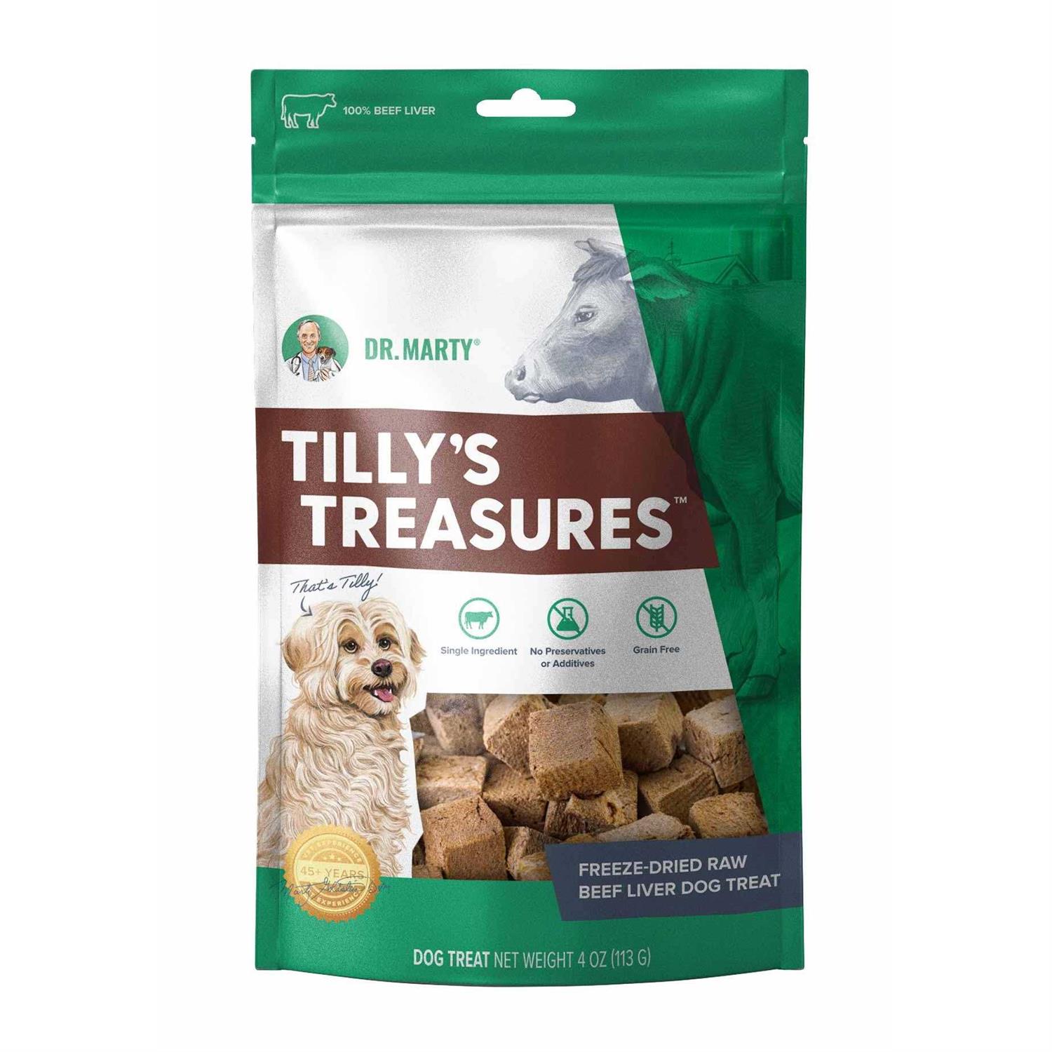 Dr. Marty Tilly’s Treasures Beef Liver Dog Treat