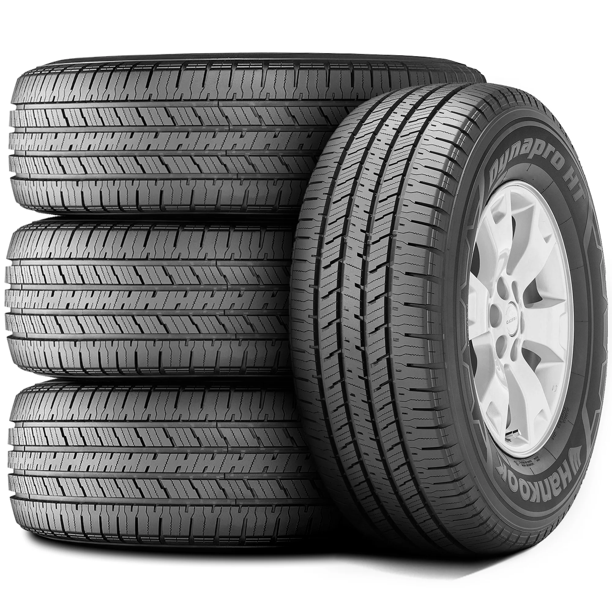 Set of 4 (FOUR) Hankook Dynapro HT 225/65R17 102H (DSB) A/S All Season Tires Fits: 2018-23 Chevrolet Equinox LT. 2015-17 Subaru Outback 3.6R Touring