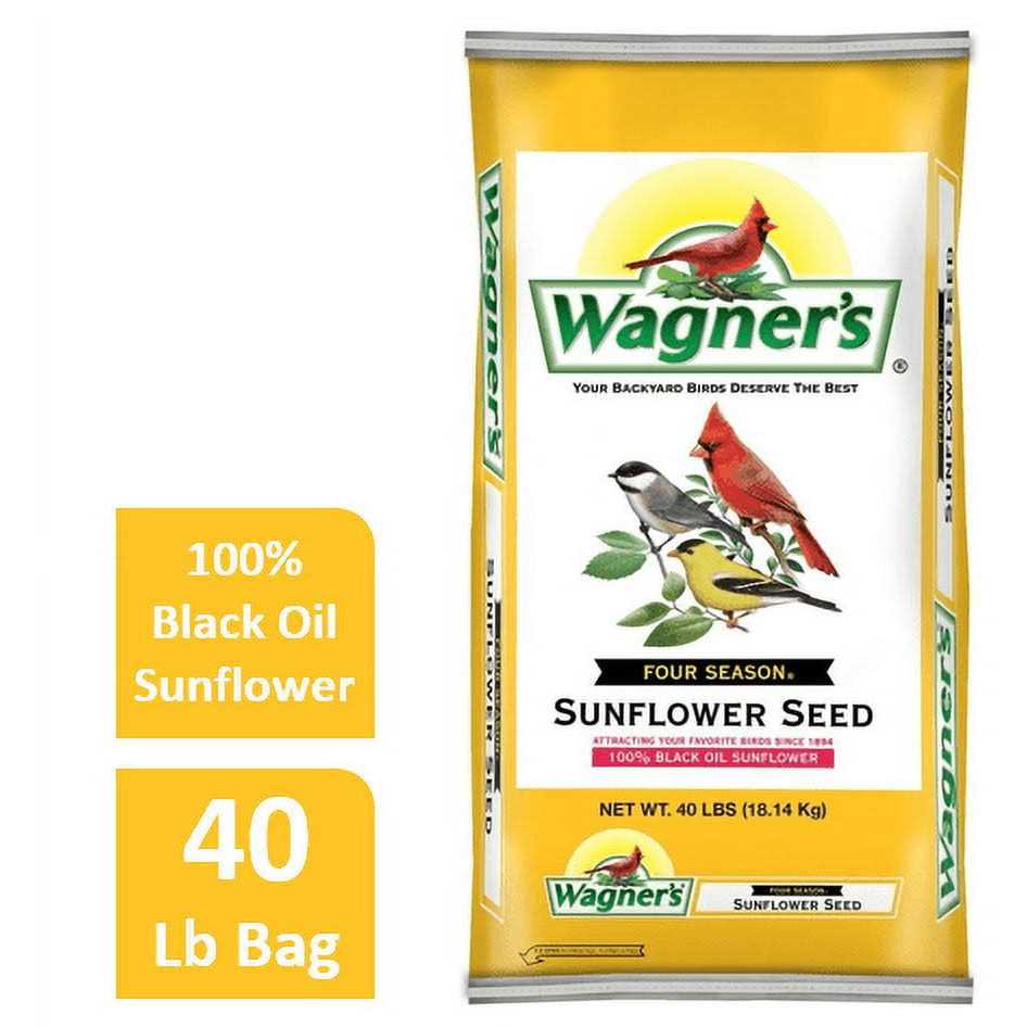 Wagner’s 76029 Black Oil Sunflower Seed