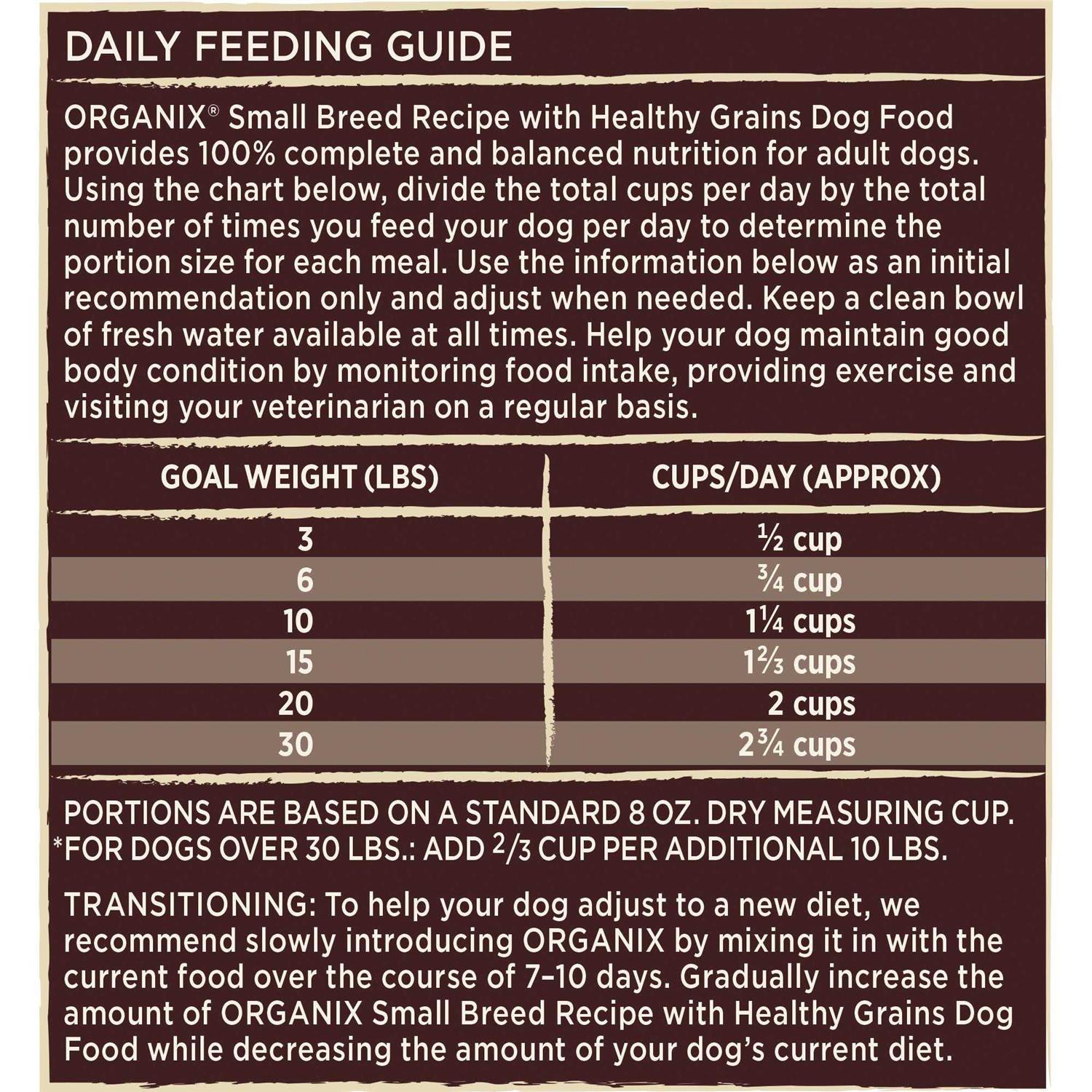 Castor and Pollux Organix Grain-Free Small-Breed Dry Dog Food