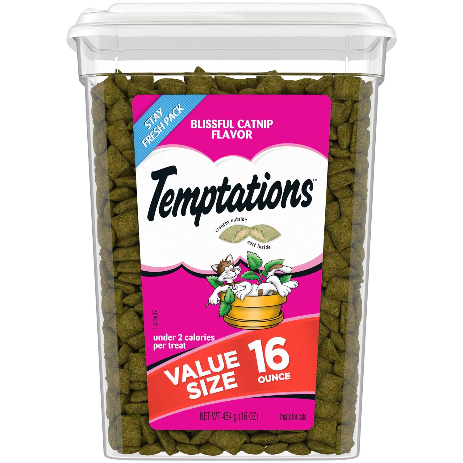 Temptations Blissful Catnip Flavor Cat Treats