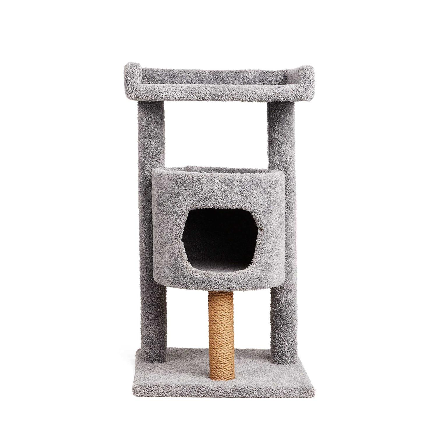 EveryYay Lookout Loft Cat Tree with Carpet Diner and Condo