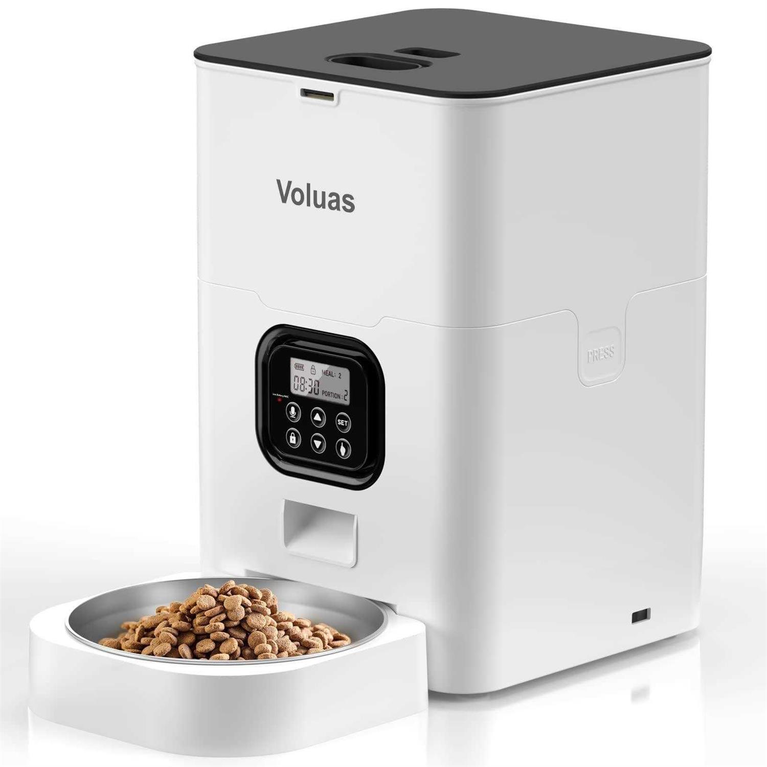 VOLUAS Automatic Pet Feeders for Cats and Dogs
