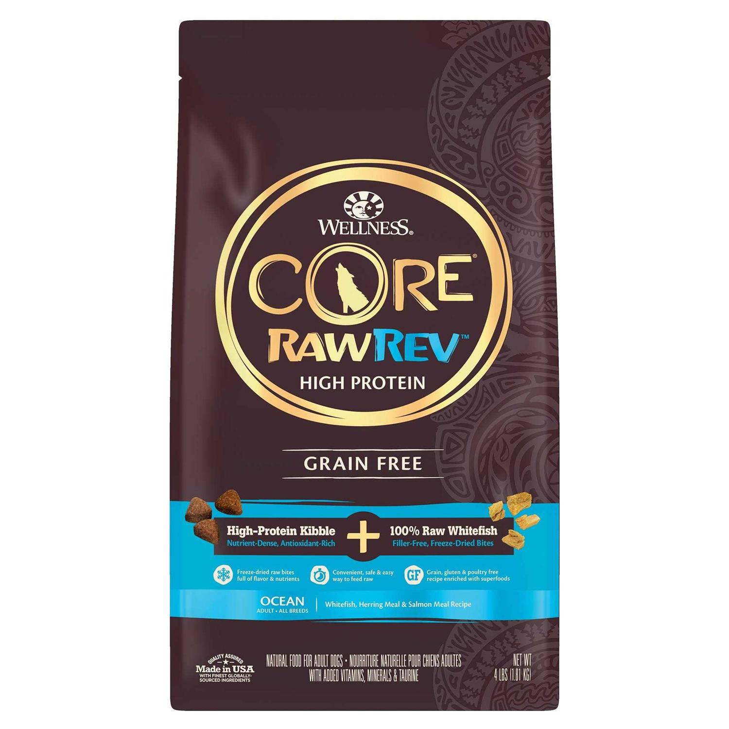Wellness CORE RawRev Grain Free Whitefish Dog Food
