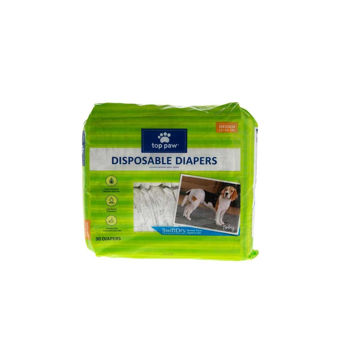 Top Paw Disposable Dog Diapers
