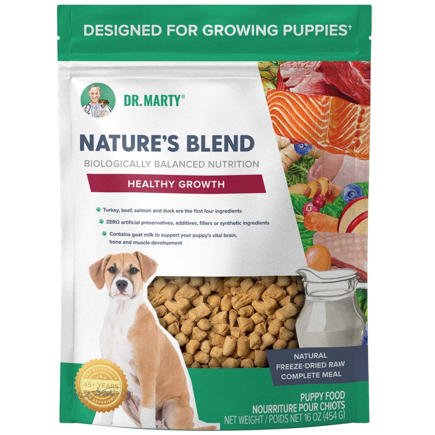 Dr. Marty Freeze Dried Raw Nature’s Blend Small Breed Dog Food