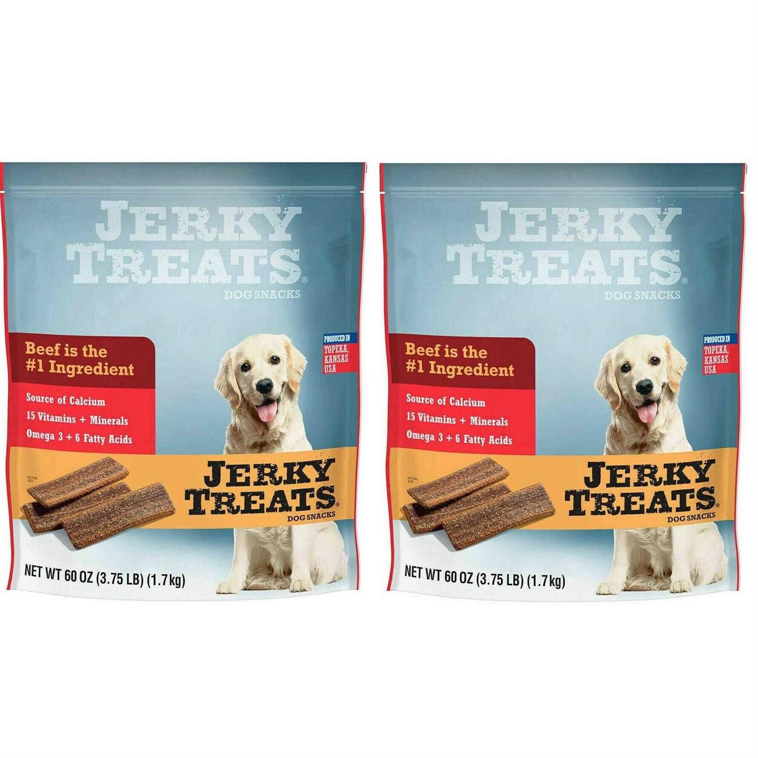 Jerky Treats Tender Beef Strips Dog Snacks