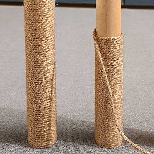 Nature Hemp Rope,1/4inch Heavy Duty Jute Twine for Cat Tree and Tower