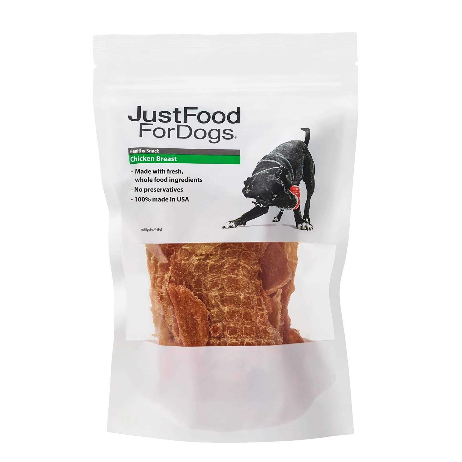JustFoodForDogs Dog Treats Chicken Breast