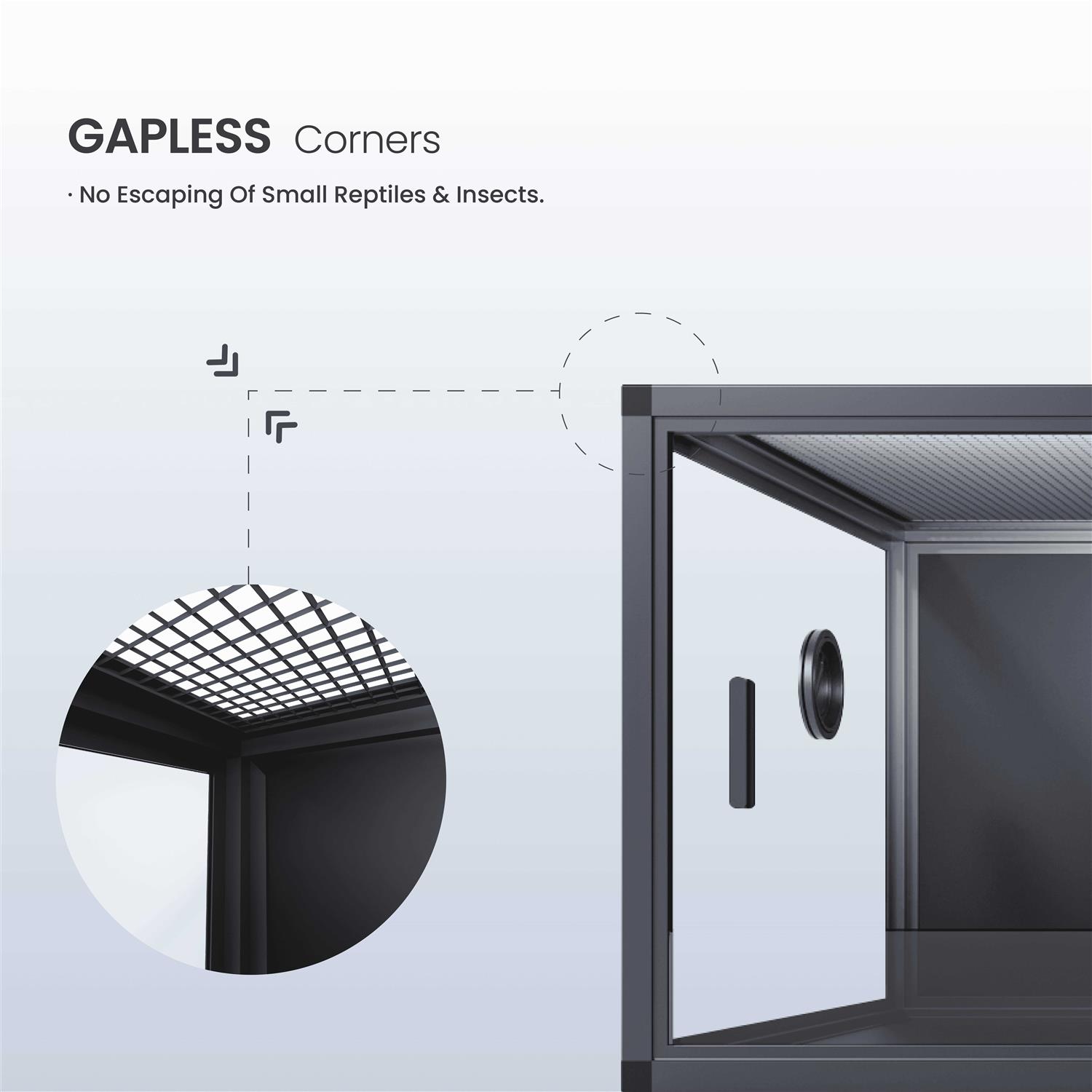 Phailozoo 85 Gallon Reptile Tank