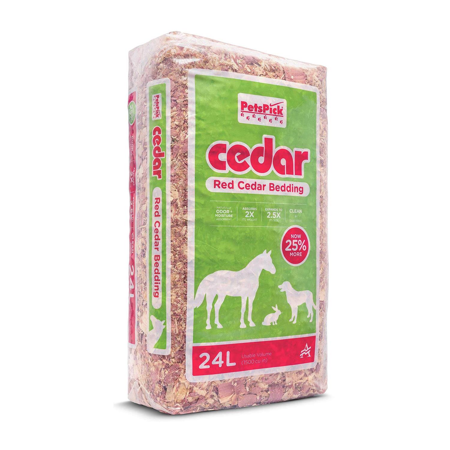Pets Pick Red Cedar Bedding