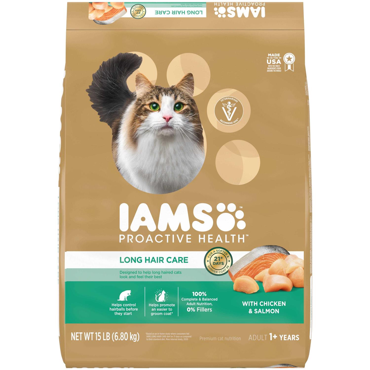 Iams Proactive Health Care Salmon Adult Dry Cat Food