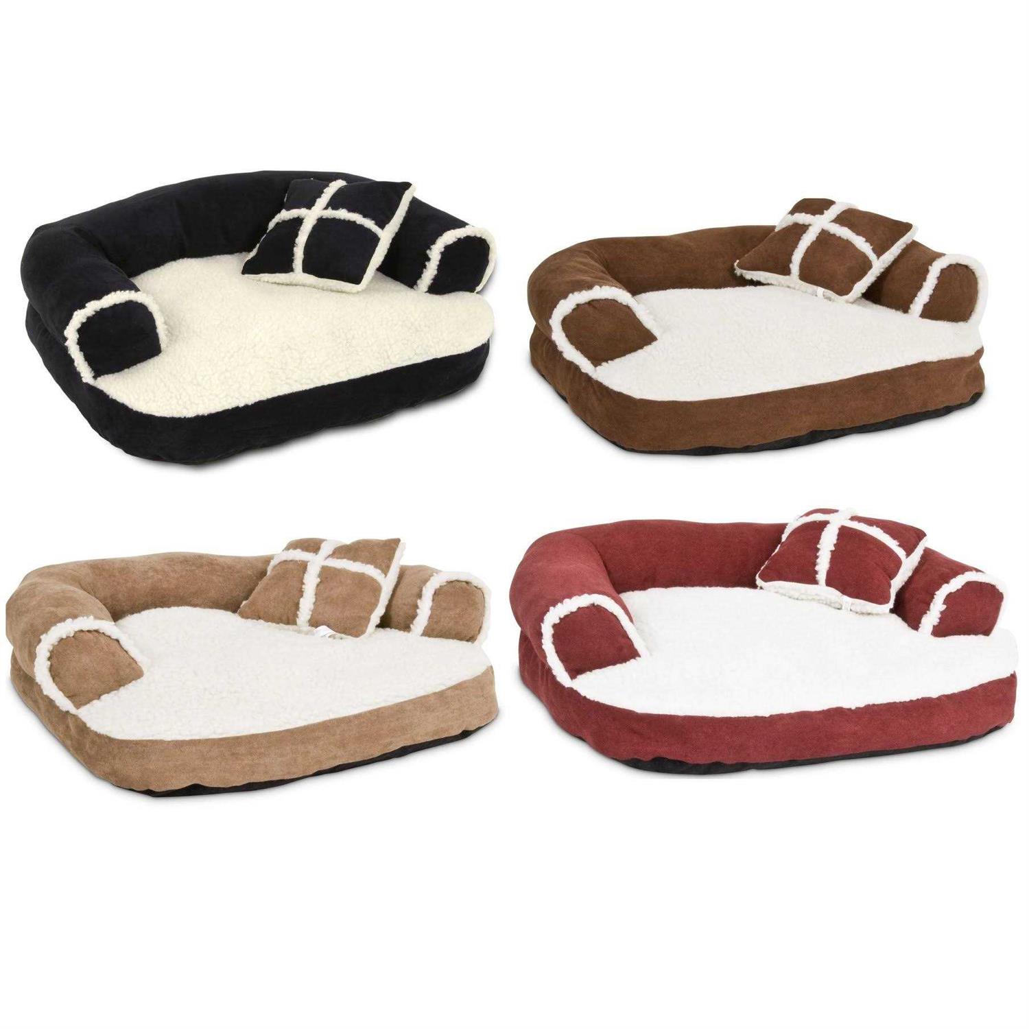 Petmate Aspen Pet Sofa Bed with Pillow