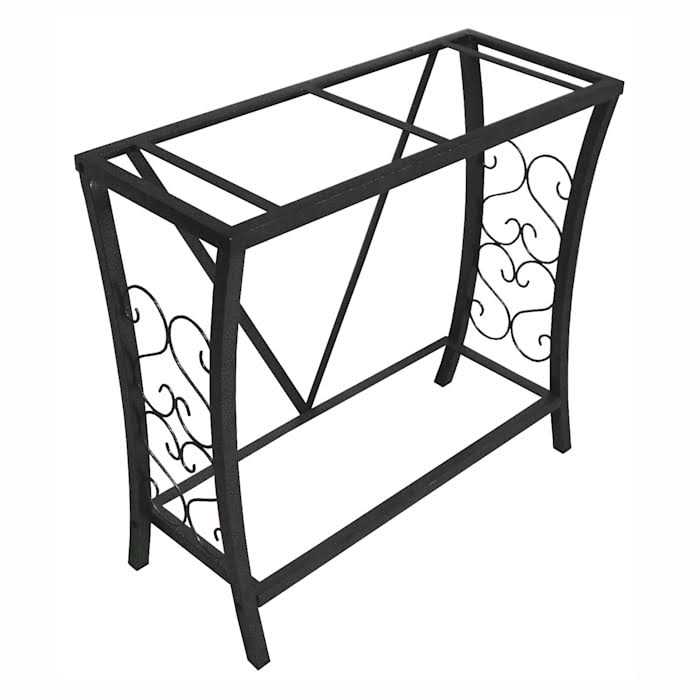 Aquatic Fundamentals Black Scroll Aquarium Stand