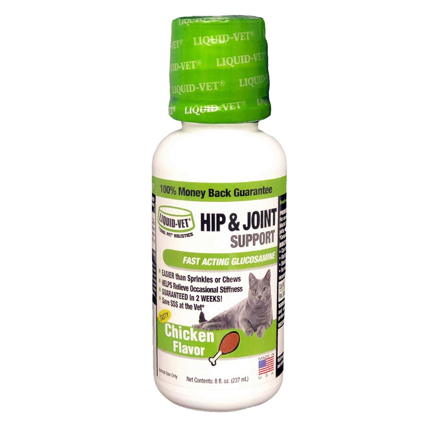 Liquid-Vet Chicken Hip & Joint Support Cat Formula