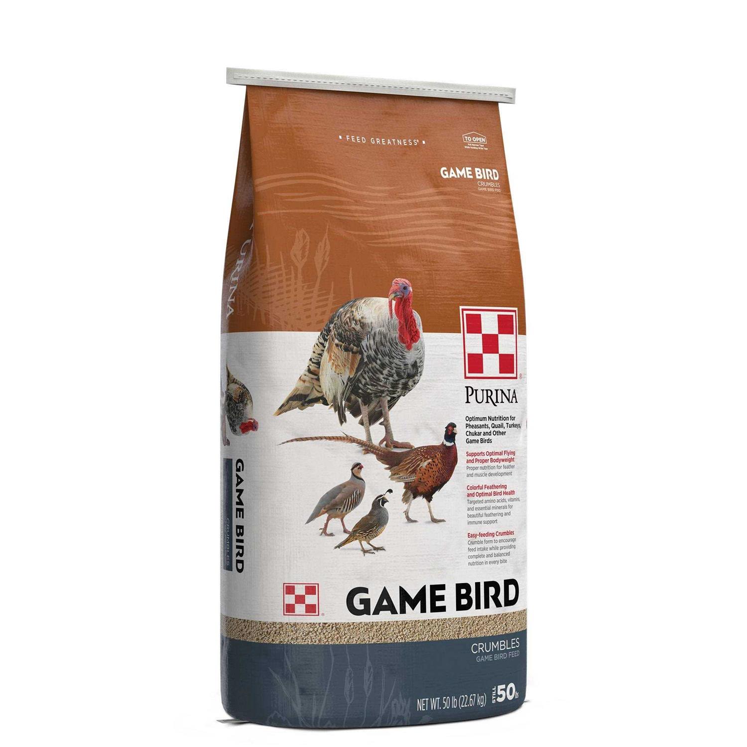 Purina Game Bird Chow Maintenance