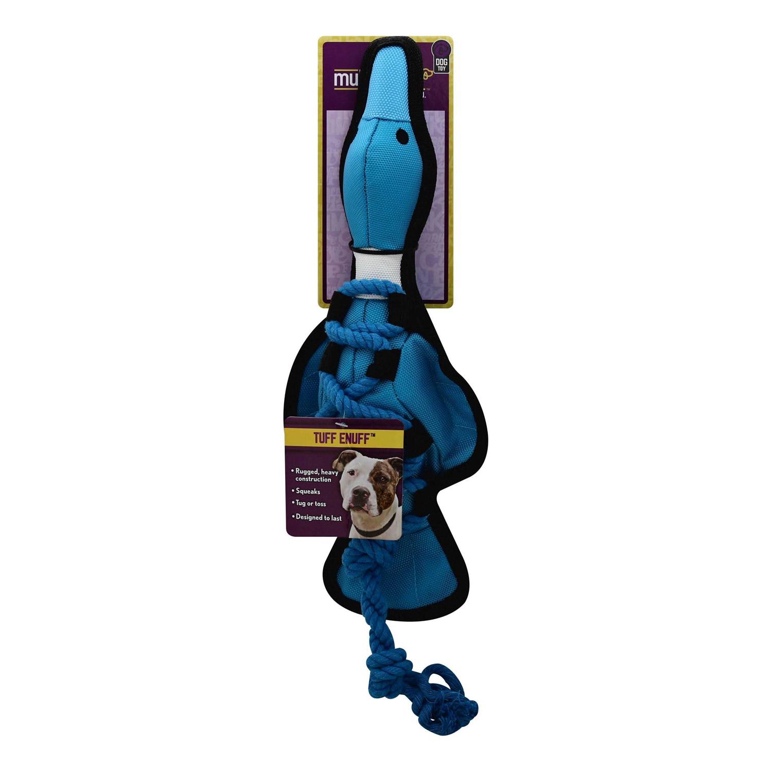 Multipet Cross-Ropes Duck Dog Toy