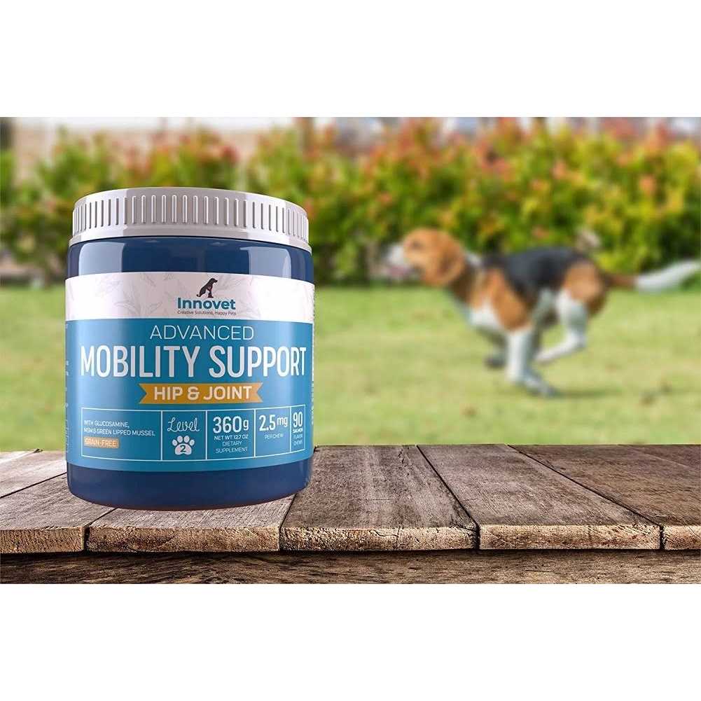 Advanced Mobility Chews Hemp Hip & Joint Supplement For Dogs by Innovet Pet