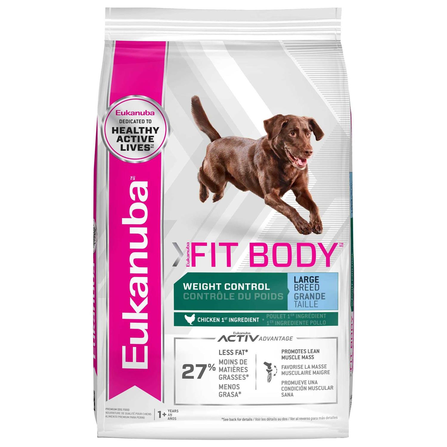 Eukanuba Fit Body Weight Control Breed Dry Dog Food
