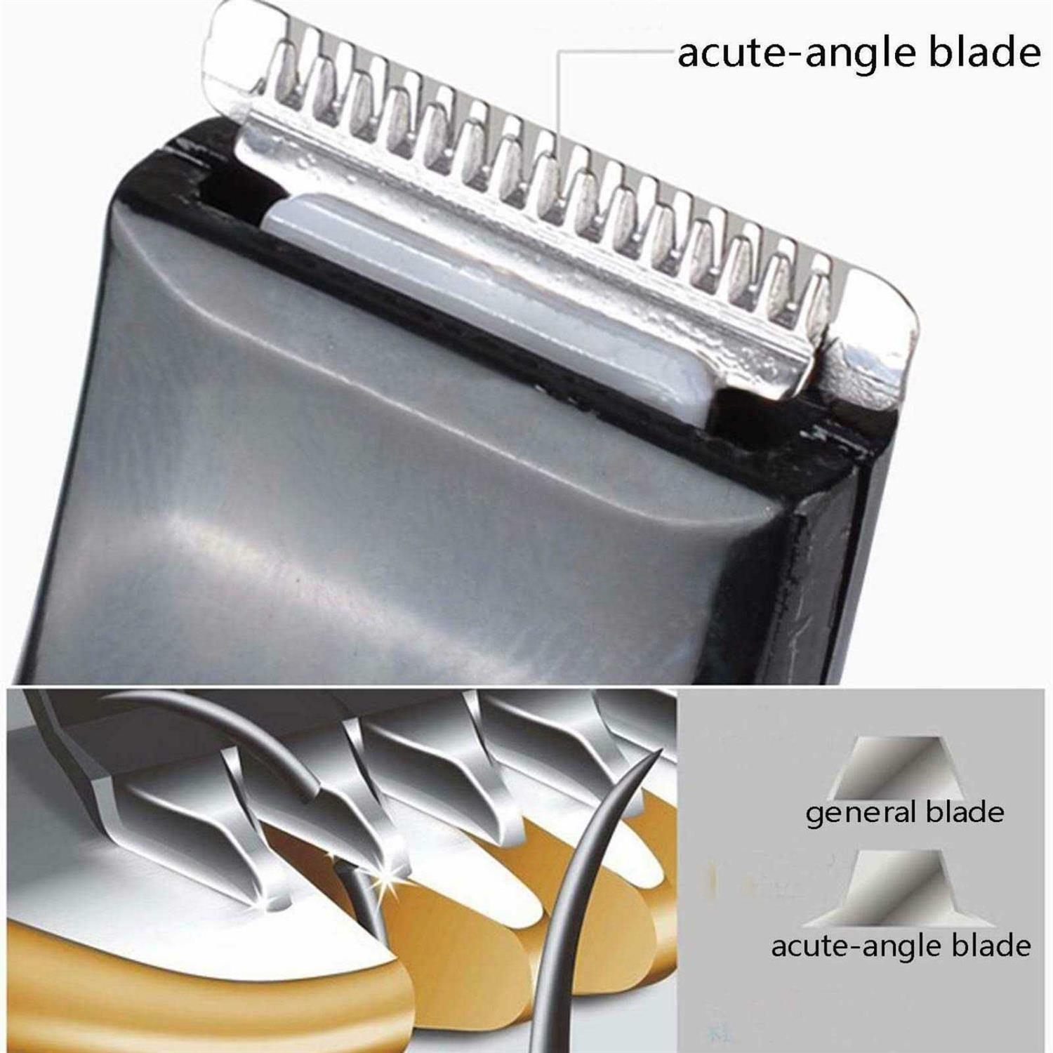 Ruri’s Dog Clippers, Cordless Cat and Small Dogs Clipper Low Noise Electric Pet Trimmer