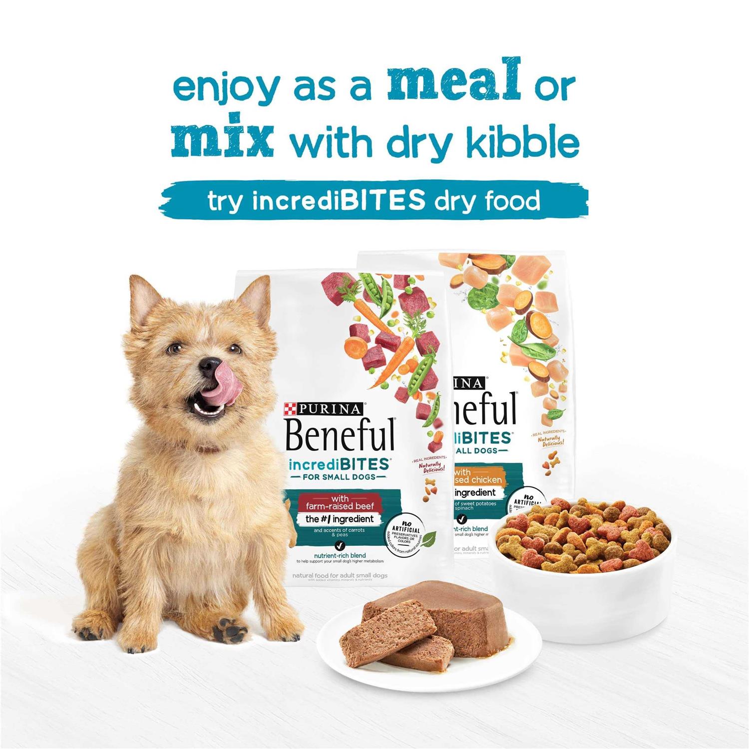 Beneful IncrediBites Pate Small Wet Dog Food