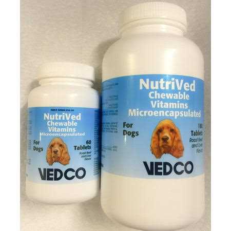 Vedco NutriVed Chewable Vitamins for Dogs 180 Tablets