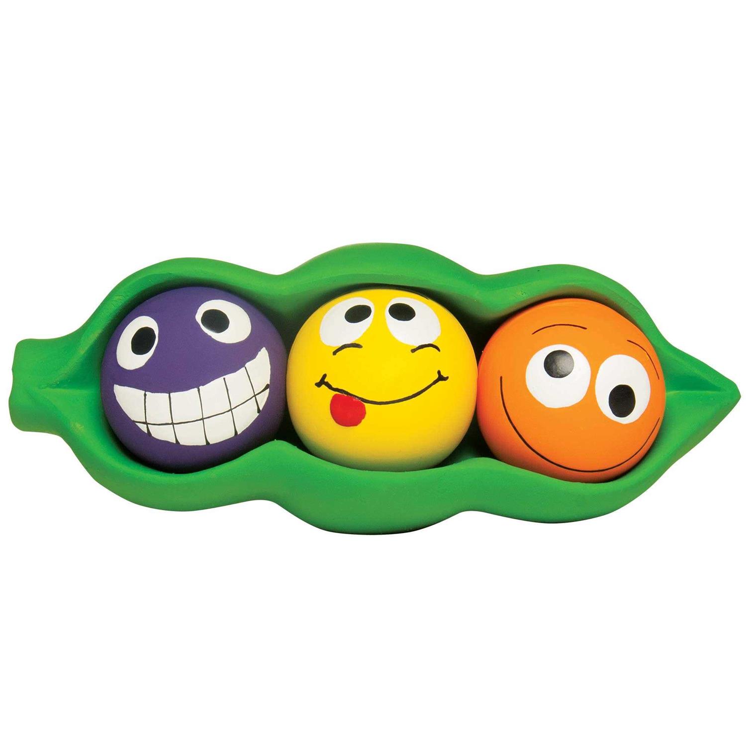 Multipet Three Peas in a Pod Dog Toy
