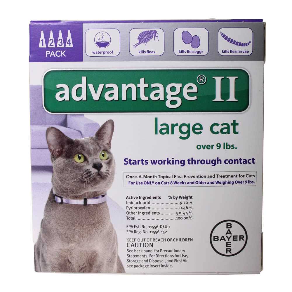 Advantage II Flea Treatment Cats