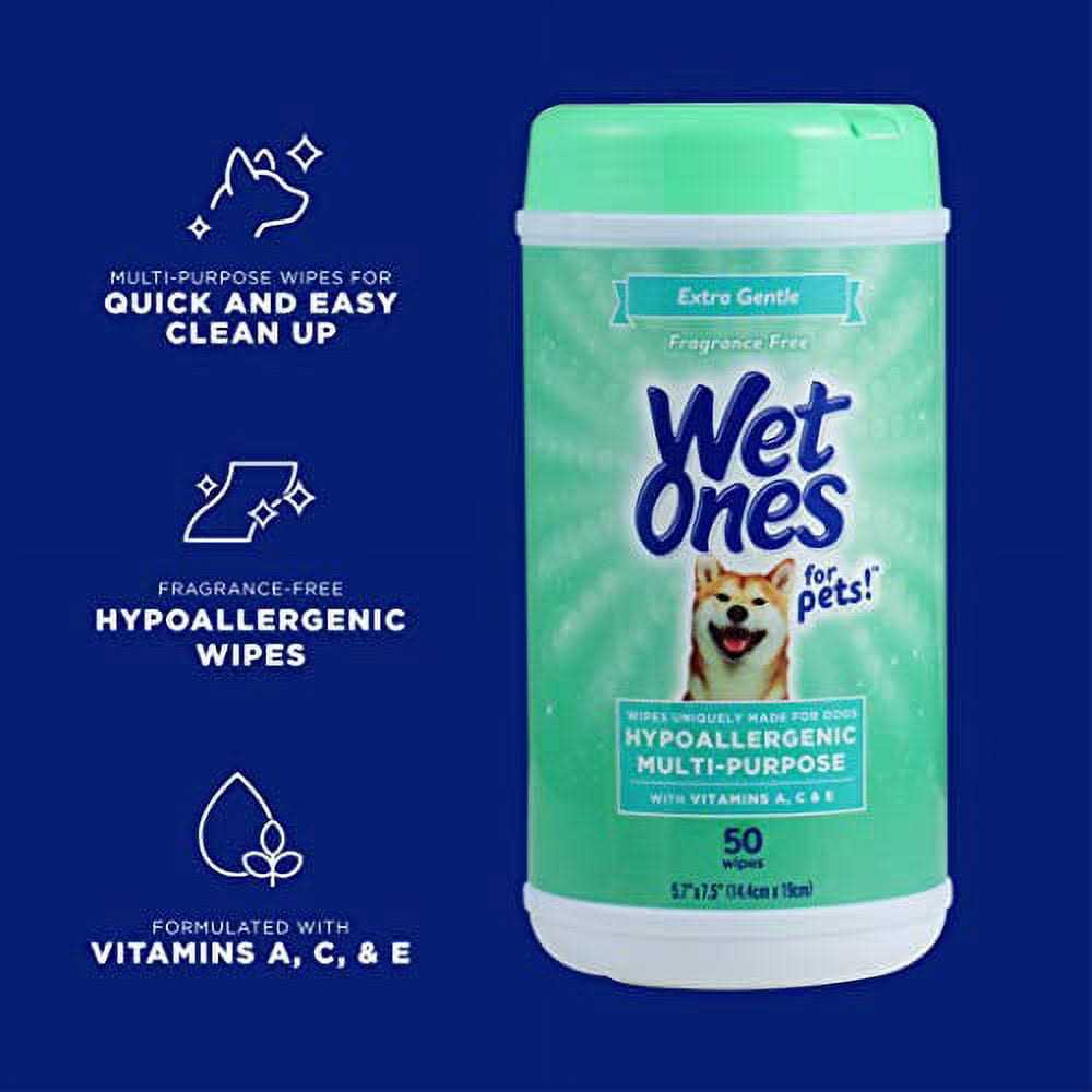 Wet Ones for Pets Hypoallergenic Multi-Purpose Dog Wipes