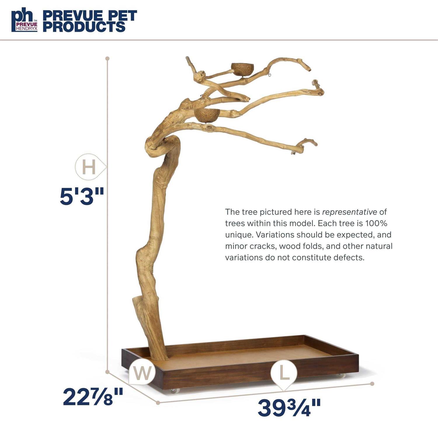 Prevue Pet Products Coffeawood Tree Style #2 Floor Stand